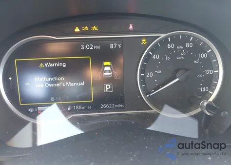 2023 Nissan Versa 1.6 Sv Xtronic Cvt z USA, uszkodzony, nr VIN 3N1CN8EV2PL840508